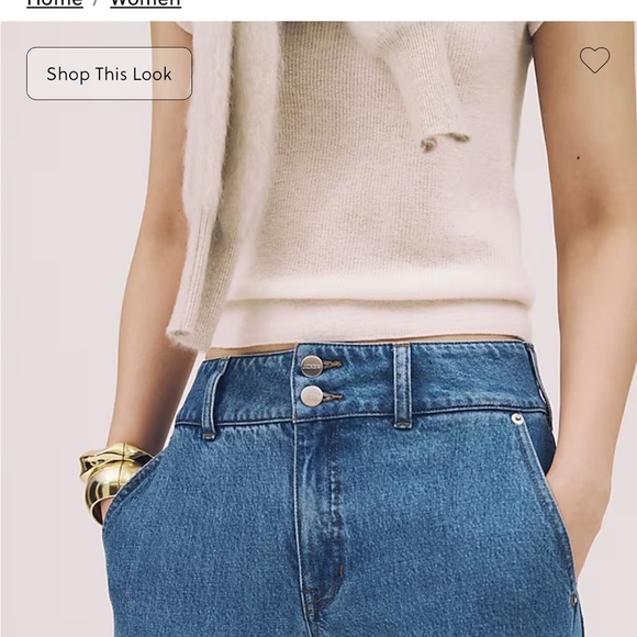 J crew Slim-wide jean with stacked buttons - Picture 6 of 8